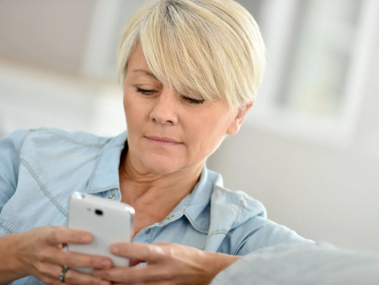 phone presbyopia reading without glasses
